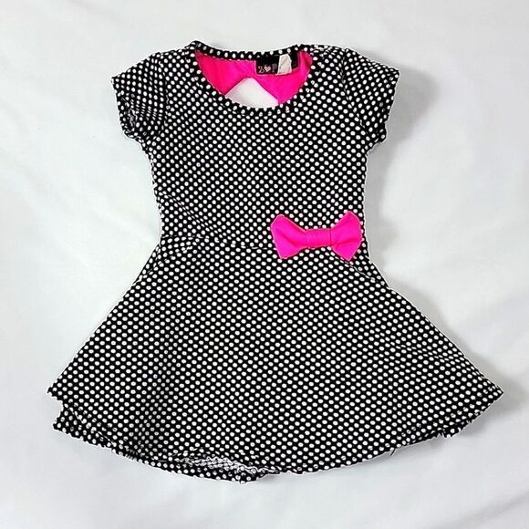 🖤5/$20🖤 2 PRINCESS.. polka-dot dress.. - Picture 1 of 6